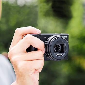 Amazon | JJC 磁気レンズキャップカバープロテクター Sony ZV-1F